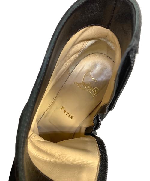 Christian Louboutin（クリスチャン・ルブタン）Christian Louboutin (クリスチャン・ルブタン) BIANCA BOOTY 120 ブラック サイズ:37の古着・服飾アイテム