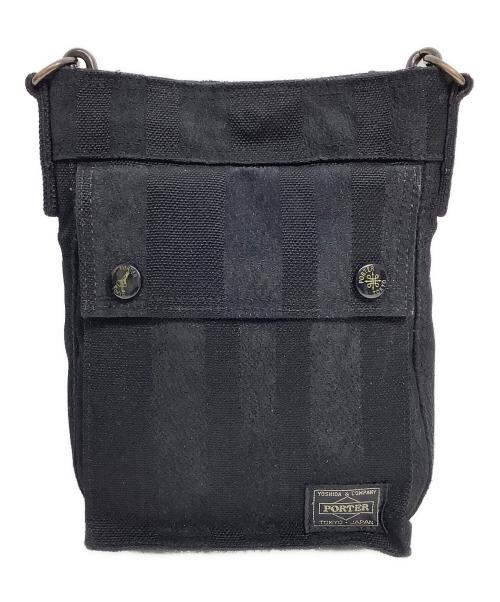 PORTER（ポーター）PORTER (ポーター) ショルダーバッグ ブラックの古着・服飾アイテム