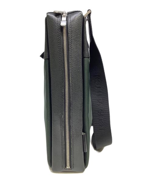 LOUIS VUITTON（ルイ ヴィトン）LOUIS VUITTON (ルイ ヴィトン) ショルダーバッグ グリーン×ブラックの古着・服飾アイテム