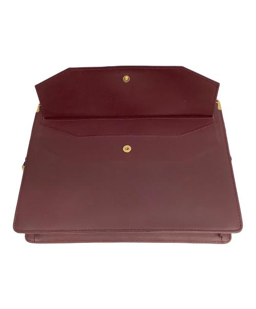 Cartier（カルティエ）Cartier (カルティエ) セカンドバッグ ボルドーの古着・服飾アイテム
