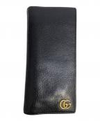 GUCCIグッチ）の古着「長財布」｜ブラック