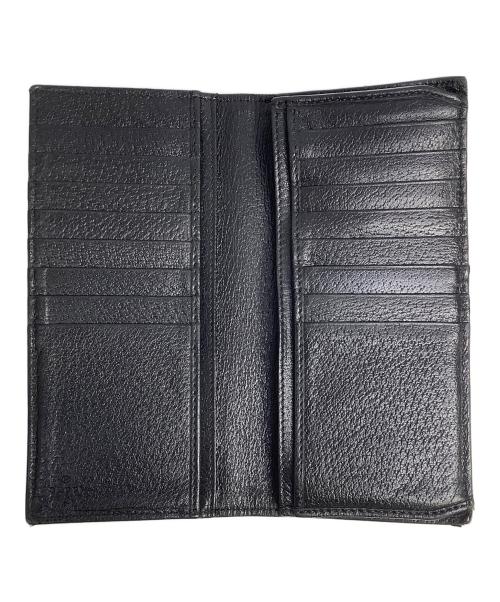 GUCCI（グッチ）GUCCI (グッチ) 長財布 ブラックの古着・服飾アイテム