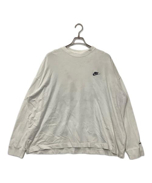 NIKE（ナイキ）NIKE (ナイキ) PEACEMINUSONE (ピースマイナスワン) 長袖カットソー ホワイト サイズ:Mの古着・服飾アイテム