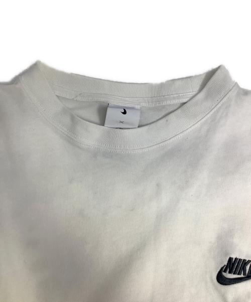 NIKE（ナイキ）NIKE (ナイキ) PEACEMINUSONE (ピースマイナスワン) 長袖カットソー ホワイト サイズ:Mの古着・服飾アイテム