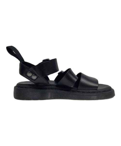 Dr.Martens（ドクターマーチン）Dr.Martens (ドクターマーチン) レザーサンダル ブラック サイズ:UK5の古着・服飾アイテム