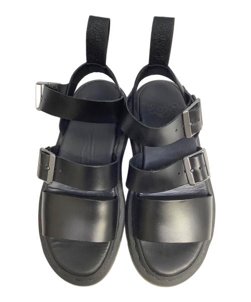 Dr.Martens（ドクターマーチン）Dr.Martens (ドクターマーチン) レザーサンダル ブラック サイズ:UK5の古着・服飾アイテム