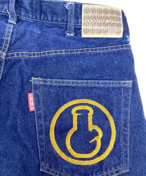 COCOLOBLAND（ココロブランド）COCOLOBLAND (ココロブランド) デニムパンツ インディゴ サイズ:34の古着・服飾アイテム