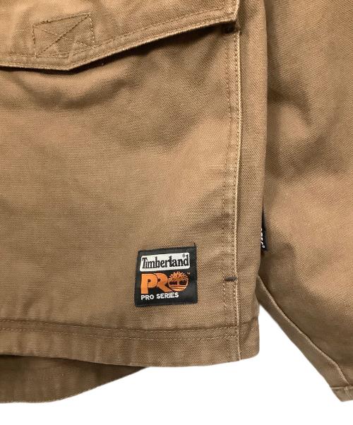 Timberland（ティンバーランド）Timberland (ティンバーランド) ダックジャケット ブラウン サイズ:XLの古着・服飾アイテム