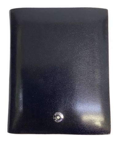 中古・古着通販】MONTBLANC (モンブラン) 2つ折り財布 ブラック
