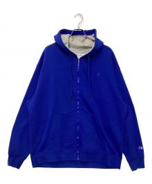 Champion（チャンピオン）の古着「ジップパーカー」｜ブルー