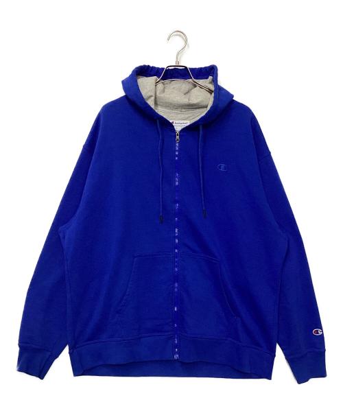 Champion（チャンピオン）Champion (チャンピオン) ジップパーカー ブルー サイズ:2XLの古着・服飾アイテム