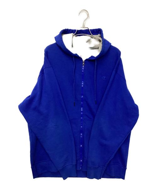 Champion（チャンピオン）Champion (チャンピオン) ジップパーカー ブルー サイズ:2XLの古着・服飾アイテム