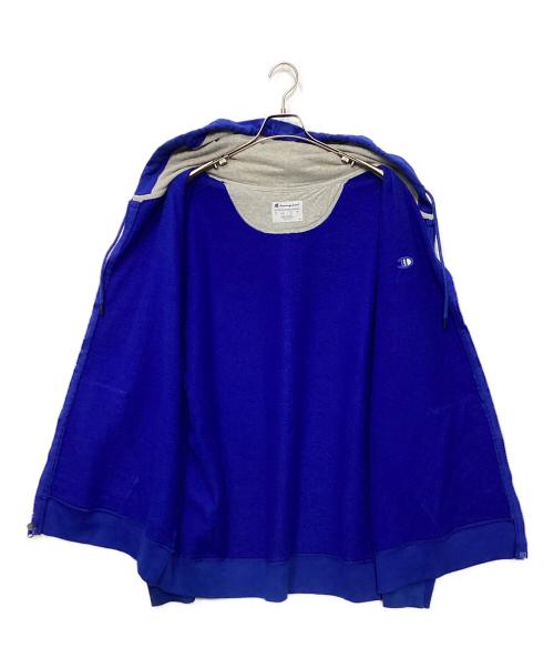 Champion（チャンピオン）Champion (チャンピオン) ジップパーカー ブルー サイズ:2XLの古着・服飾アイテム