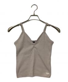 DIESEL（ディーゼル）の古着「薄手カーディガン」｜ピンク