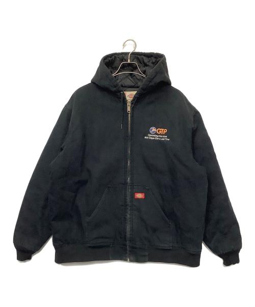 Dickies（ディッキーズ）Dickies (ディッキーズ) ジップパーカー ブラック サイズ:2XLの古着・服飾アイテム
