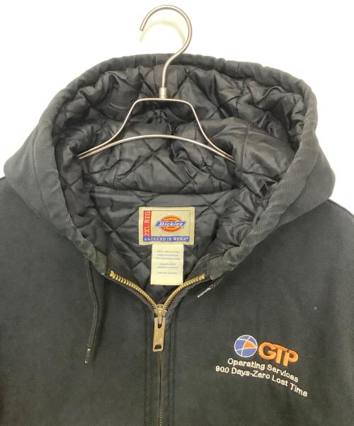 Dickies（ディッキーズ）Dickies (ディッキーズ) ジップパーカー ブラック サイズ:2XLの古着・服飾アイテム