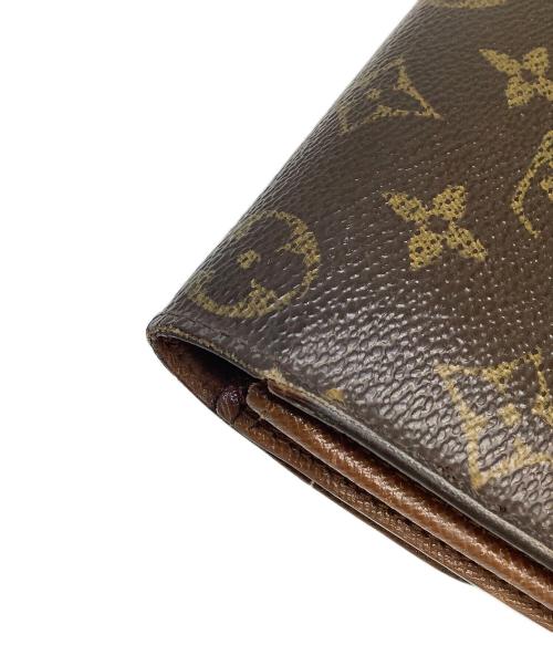 LOUIS VUITTON（ルイ ヴィトン）LOUIS VUITTON (ルイ ヴィトン) ポシェット・ポルトモネ クレディ ブラウンの古着・服飾アイテム
