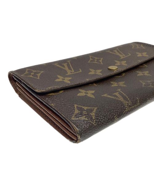 LOUIS VUITTON（ルイ ヴィトン）LOUIS VUITTON (ルイ ヴィトン) ポシェット・ポルトモネ クレディ ブラウンの古着・服飾アイテム