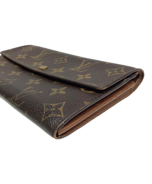 LOUIS VUITTON（ルイ ヴィトン）LOUIS VUITTON (ルイ ヴィトン) ポシェット・ポルトモネ クレディ ブラウンの古着・服飾アイテム