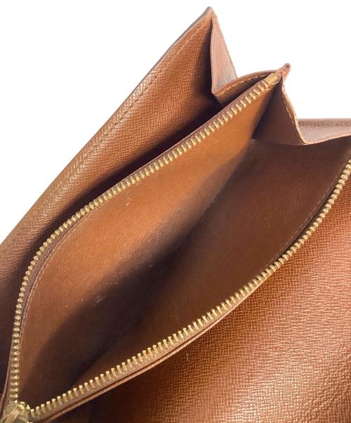 LOUIS VUITTON（ルイ ヴィトン）LOUIS VUITTON (ルイ ヴィトン) ポシェット・ポルトモネ クレディ ブラウンの古着・服飾アイテム