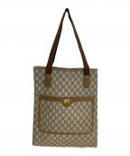 GUCCI PLUSグッチ プラス）の古着「トートバッグ」｜ベージュ