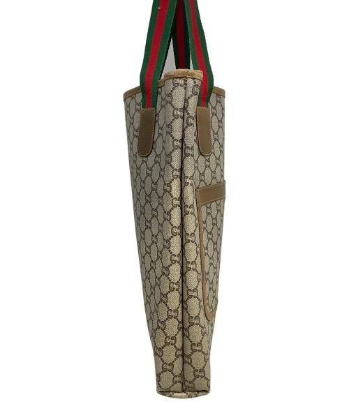 GUCCI PLUS（グッチ プラス）GUCCI PLUS (グッチ プラス) トートバッグ ベージュの古着・服飾アイテム