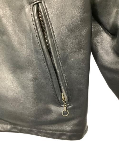 Schott（ショット）Schott (ショット) レザージャケット ブラック サイズ:40の古着・服飾アイテム