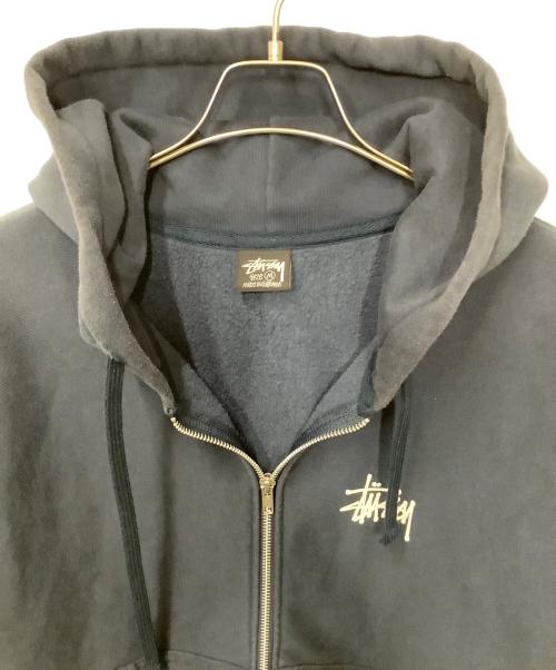 stussy（ステューシー）stussy (ステューシー) ジップパーカー ブルー サイズ:Mの古着・服飾アイテム