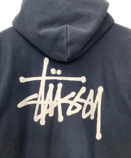 stussy（ステューシー）stussy (ステューシー) ジップパーカー ブルー サイズ:Mの古着・服飾アイテム