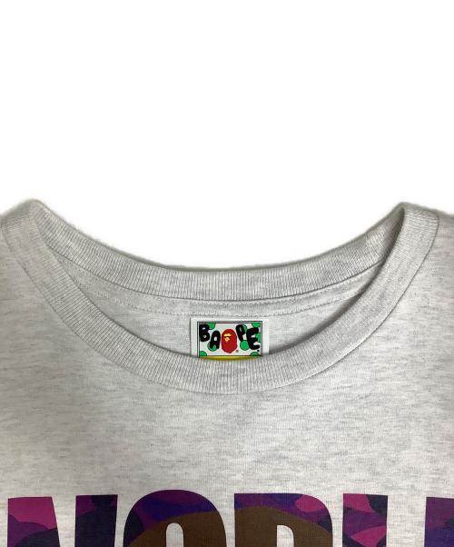 A BATHING APE（アベイシングエイプ）A BATHING APE (アベイシングエイプ) 半袖カットソー グレー サイズ:Mの古着・服飾アイテム