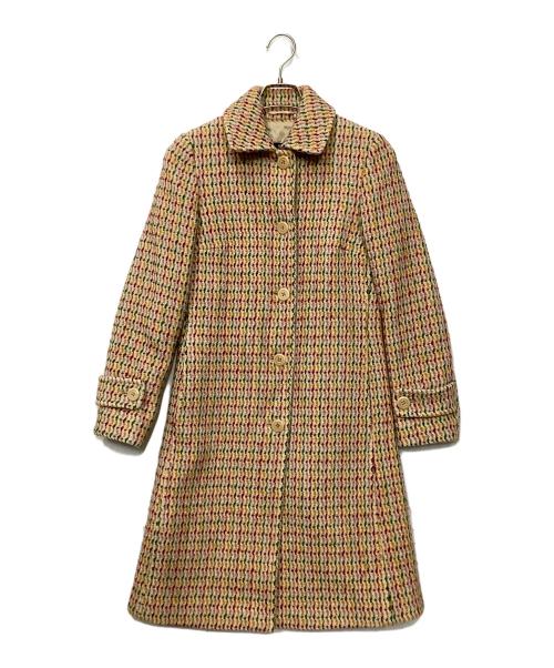 MaxMara（マックスマーラ）MaxMara (マックスマーラ) ウールコート マルチカラー サイズ:38の古着・服飾アイテム