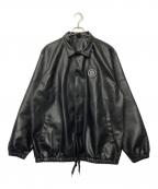 DCディーシー）の古着「フェイクレザージャケット」｜ブラック
