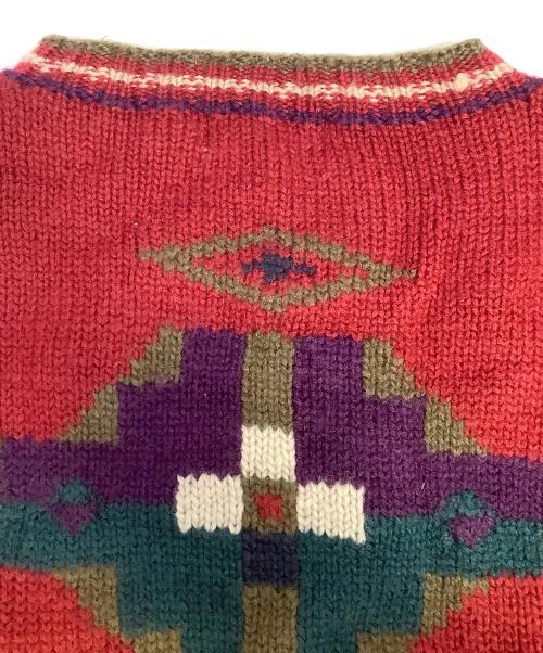 L.L.Bean（エルエルビーン）L.L.Bean (エルエルビーン) 厚手ニット レッド サイズ:Lの古着・服飾アイテム