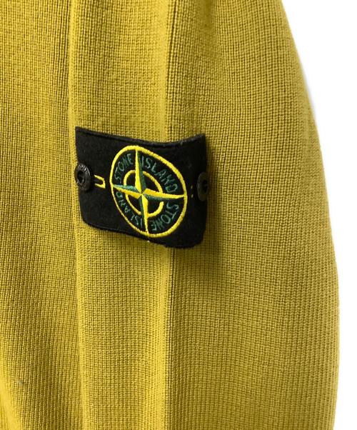 STONE ISLAND（ストーンアイランド）STONE ISLAND (ストーンアイランド) 厚手ニット イエロー サイズ:XLの古着・服飾アイテム