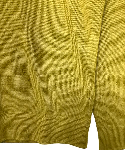 STONE ISLAND（ストーンアイランド）STONE ISLAND (ストーンアイランド) 厚手ニット イエロー サイズ:XLの古着・服飾アイテム