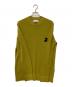 STONE ISLAND (ストーンアイランド) 厚手ニット イエロー サイズ:XL：22000円