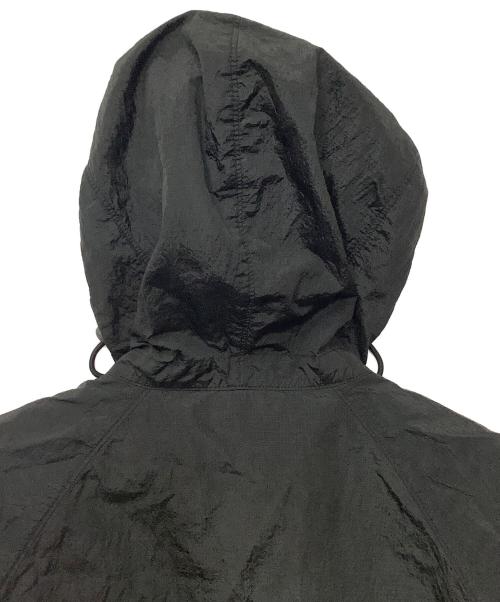 STONE ISLAND（ストーンアイランド）STONE ISLAND (ストーンアイランド) ナイロンリップストップジップアップフーディ ブラック サイズ:Mの古着・服飾アイテム