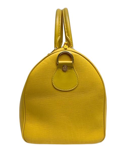 HUNTING WORLD（ハンティングワールド）HUNTING WORLD (ハンティングワールド) ハンドバッグ イエローの古着・服飾アイテム