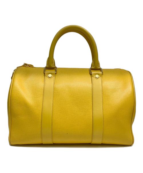HUNTING WORLD（ハンティングワールド）HUNTING WORLD (ハンティングワールド) ハンドバッグ イエローの古着・服飾アイテム