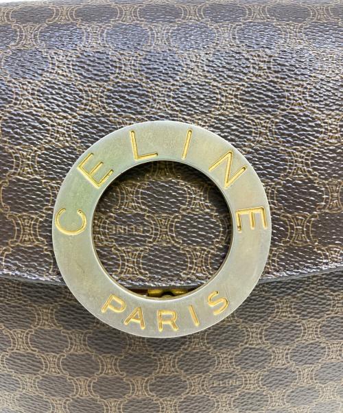 CELINE（セリーヌ）CELINE (セリーヌ) ショルダーバッグ ブラウンの古着・服飾アイテム