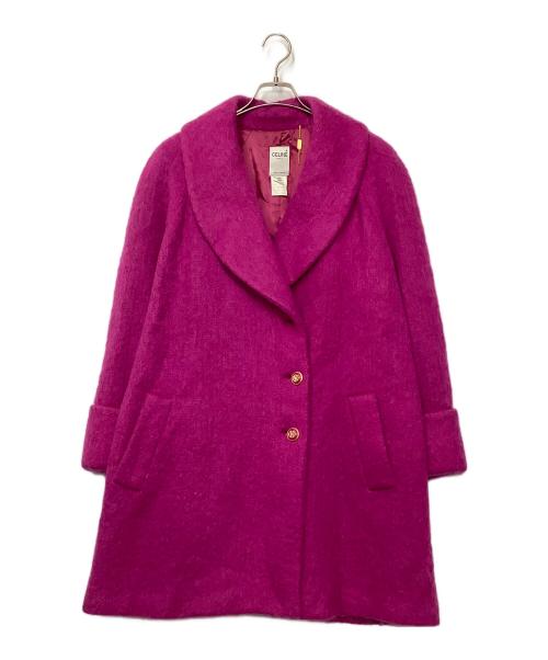 CELINE（セリーヌ）CELINE (セリーヌ) コート ピンク サイズ:42の古着・服飾アイテム