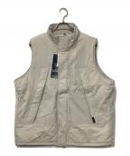WILD THINGSワイルドシングス）の古着「中綿ベスト」｜アイボリー