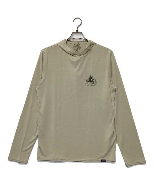 Patagonia（パタゴニア）Patagonia (パタゴニア) プルオーバーパーカー ベージュ サイズ:Mの古着・服飾アイテム