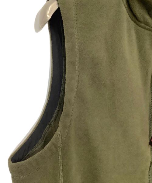 WILD THINGS（ワイルドシングス）WILD THINGS (ワイルドシングス) フリースベスト カーキ サイズ:Lの古着・服飾アイテム