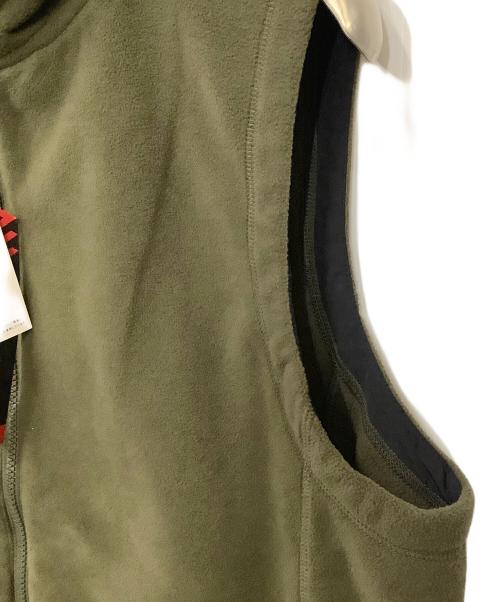 WILD THINGS（ワイルドシングス）WILD THINGS (ワイルドシングス) フリースベスト カーキ サイズ:Lの古着・服飾アイテム