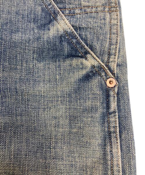 SUGARHILL（シュガーヒル）SUGARHILL (シュガーヒル) フェイデッドダブルニーデニムペインターパンツ インディゴ サイズ:W30の古着・服飾アイテム