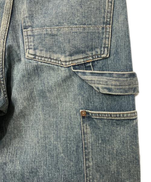 SUGARHILL（シュガーヒル）SUGARHILL (シュガーヒル) フェイデッドダブルニーデニムペインターパンツ インディゴ サイズ:W30の古着・服飾アイテム