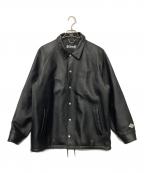 Schottショット）の古着「レザージャケット」｜ブラック