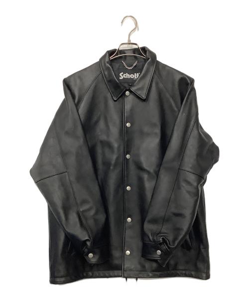 Schott（ショット）Schott (ショット) レザージャケット ブラック サイズ:Lの古着・服飾アイテム