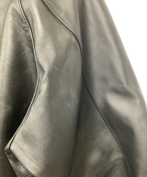 Schott（ショット）Schott (ショット) レザージャケット ブラック サイズ:Lの古着・服飾アイテム